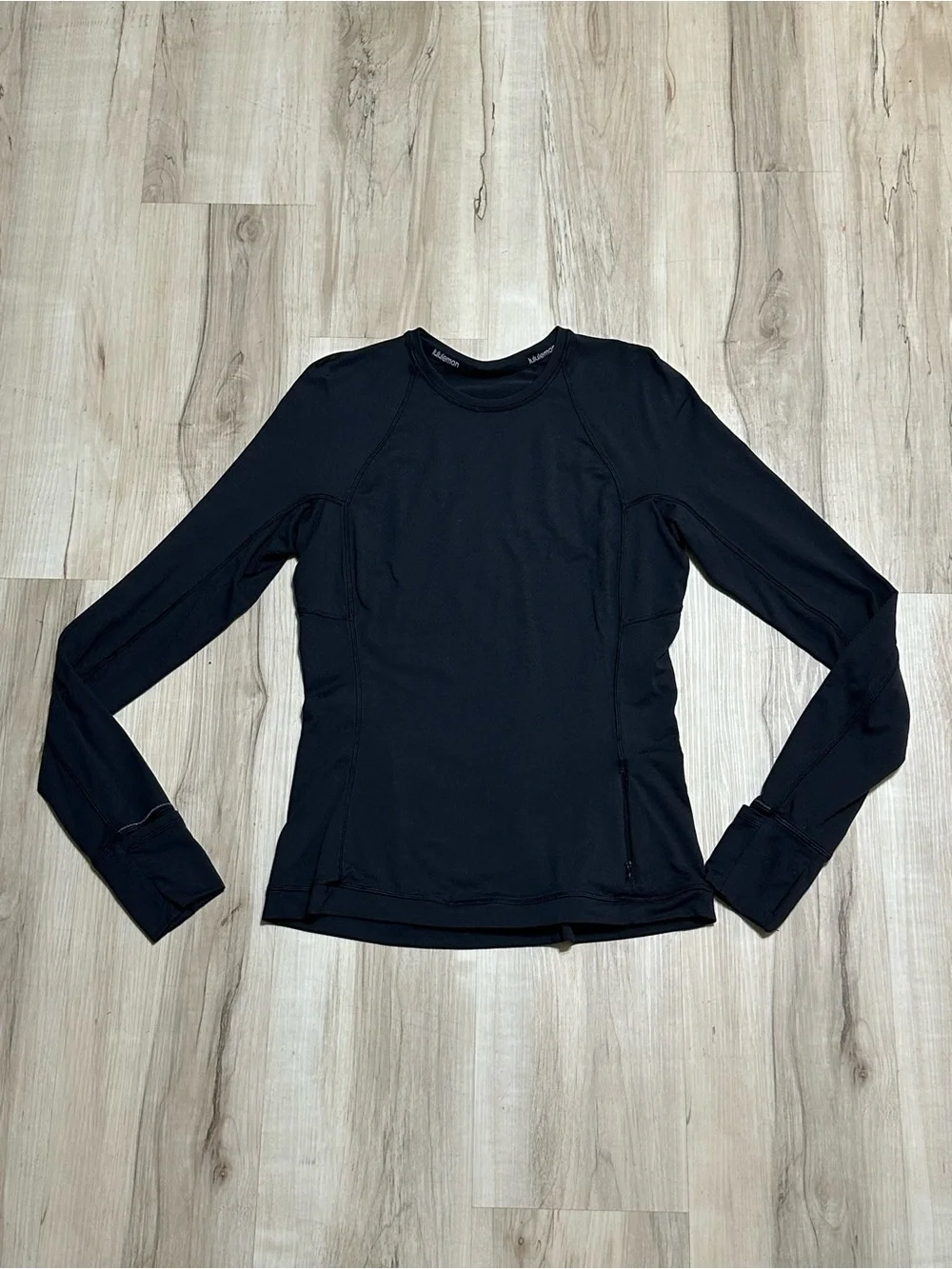 Lululemon Its Rulu Run Long Sleeve Shirt in Black Women’s Size 6